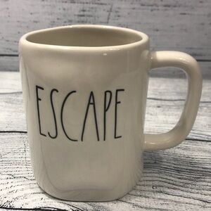 NWOT Rae Dunn Artisan Collection ESCAPE Mug